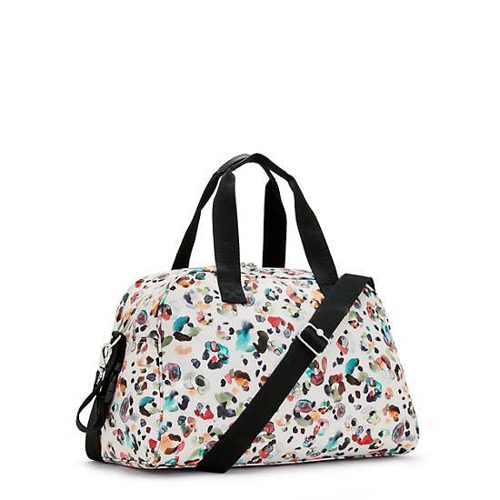 Sacs Kipling Camama Printed Diaper Bag Blanche | FR 1963AH